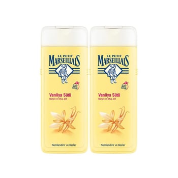 Le Petit Marseillais Organic Vanilla Milk Duş Jeli 400 Ml 2 Li
