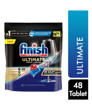 finish, finiş, bulaşık makinesi kapsülü, finish powerball tablet, bulaşık makinesi tableti,48'li tablet,bulaşık tableti