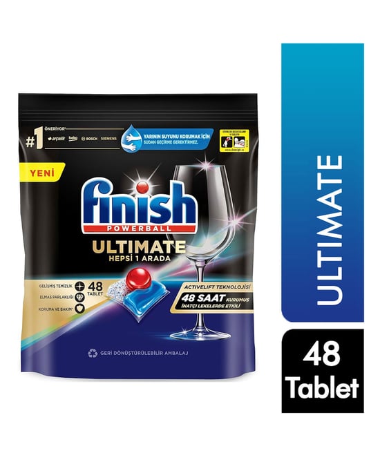 finish, finiş, bulaşık makinesi kapsülü, finish powerball tablet, bulaşık makinesi tableti,48'li tablet,bulaşık tableti
