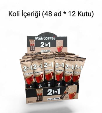 MCA COFFEE 2 si 1 Arada (48 Adet x 12 Kutu)