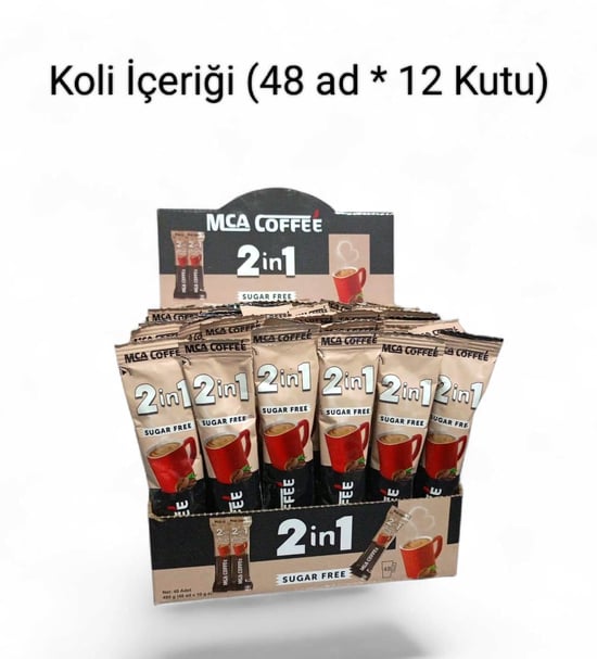 MCA COFFEE 2 si 1 Arada (48 Adet x 12 Kutu)