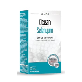 Ocean 200 uq Selenium İçeren Takviye Edici Gıda 60 Tablet