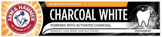 Arm&Hammer Charcoal White Natural Diş Macunu 75 ml