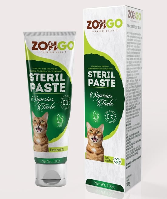 Zongo Steril Malt Paste (Kısır Kedi) 100gr