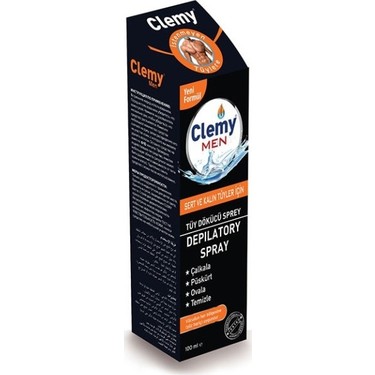 Clemy Tüy Dökücü Sprey 100ml Men Sert