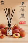 Ilgaz Şeftali Bambu Çubuklu Oda Kokusu 110 ml | Red Diffuser Peach Meyveli Ortam Kokusu