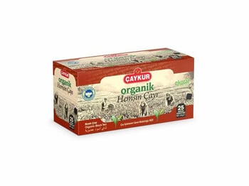 Çaykur Organik Hemşin Siyah Süzen Poşet 50 gr 