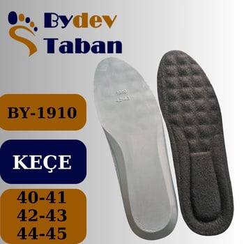 Kışlık Keçe Yumuşak Ayakkabı İç Taban