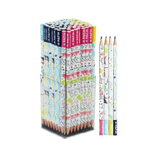 Fati̇h Çocuk Çi̇zi̇mi̇ Desenli̇ Kurşun Kalem