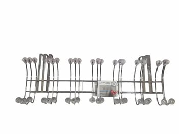 Zenda 14'Lü Krom Kapı Arkası Askı