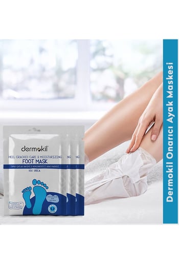 Dermokil Topuk Çatlak Bakımı &Nemlendirici Ayak Maskesi 30 ML