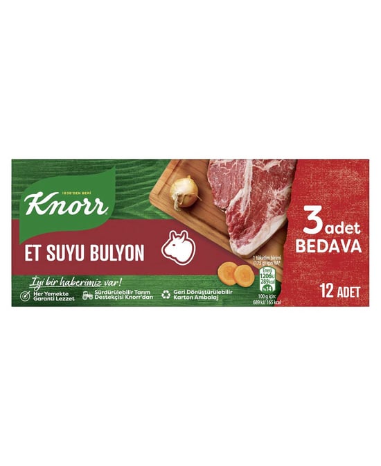 Knorr Et Suyu Bulyon 6 lt 120 g