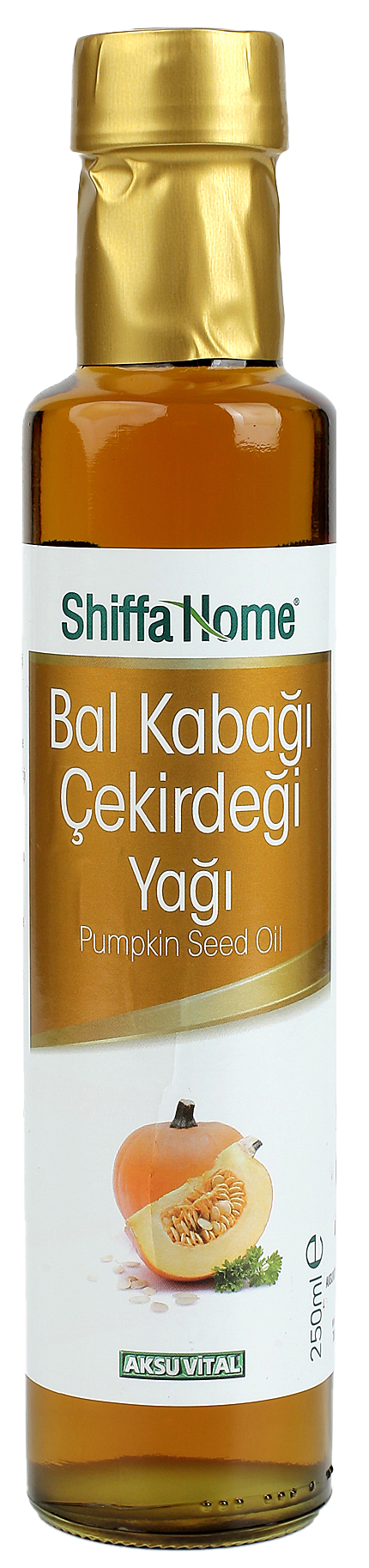 Aksuvital Bal Kabağı Çekirdeği Yağı 250  ml.