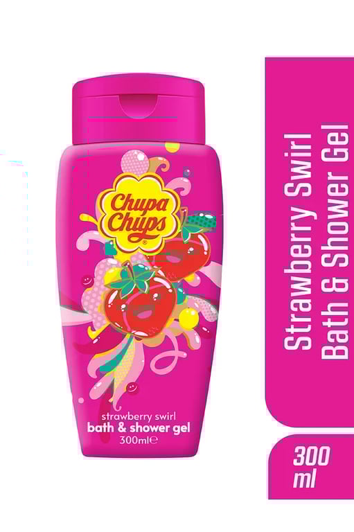 Chupa Chups Banyo Ve Duş Jeli 300ml Çilek Bath & Shower Gel