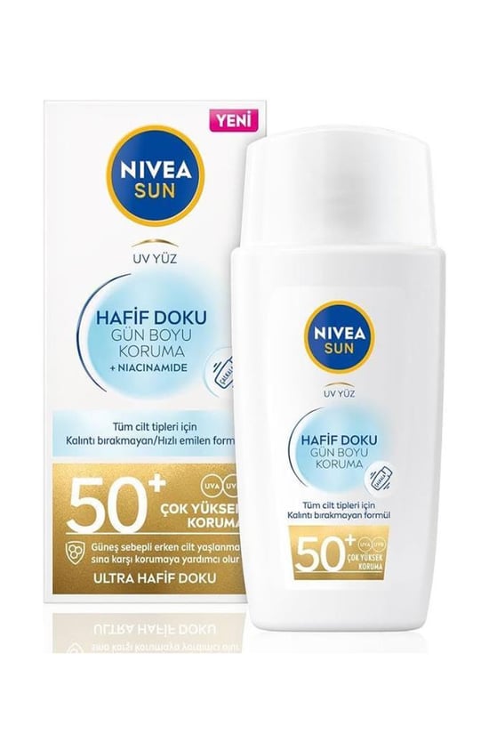 Nivea Sun Hafif Dokulu Güneş Kremi 40 ml 50 Faktör