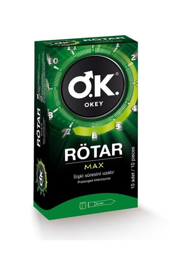Okey Rötar Max Prezervatif 10lu