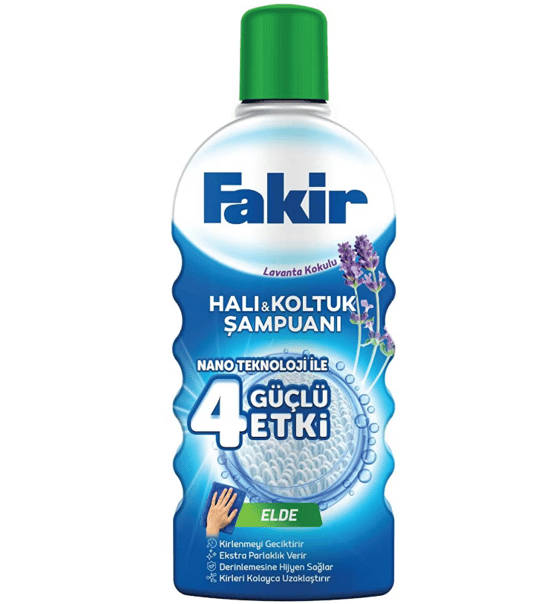 Fakir Halı & Koltuk Şampuanı Elde Lavanta 1000ml