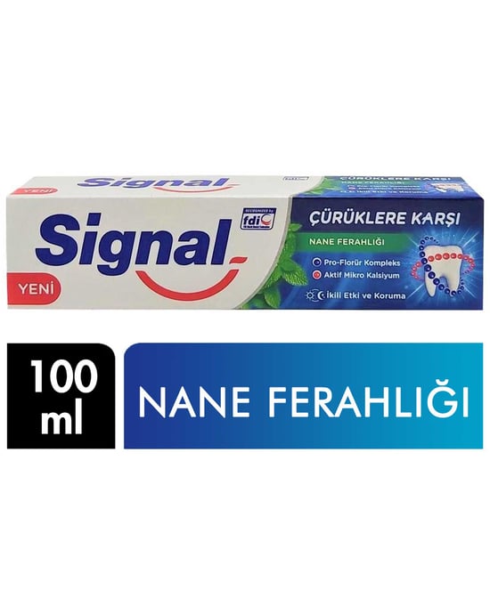 signal, signal diş macunu, diş macunu, signal nane ferahlığı, naneli diş macunu, beyazlatıcı diş macunu, diş macunu fiyatları, diş macunu satın al