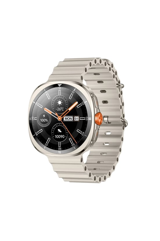 TSW2 1.43 inç Titanyum AMOLED Ekran Bluetooth 5.3 Telefon Görüşme iOS & Android Uyumlu Metal Akıllı Saat