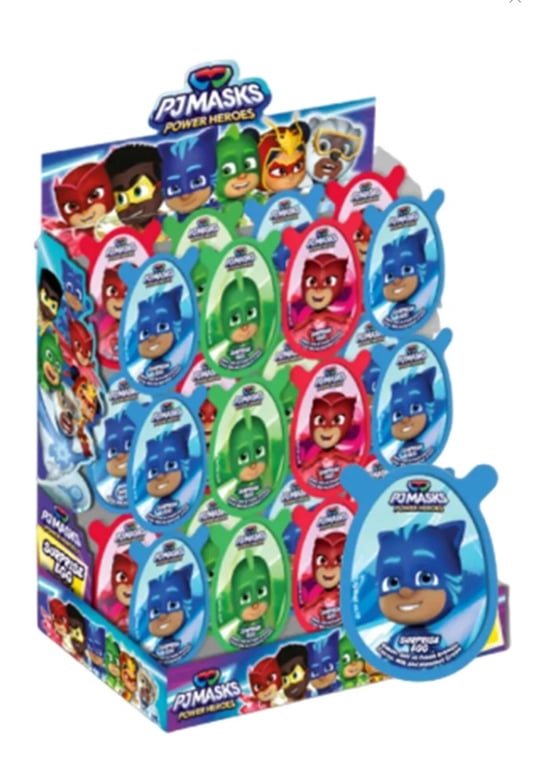 Mrhoot PJ Mask Oyuncaklı Sürpriz Yumurta 17,5 Gr (Büyük Boy)