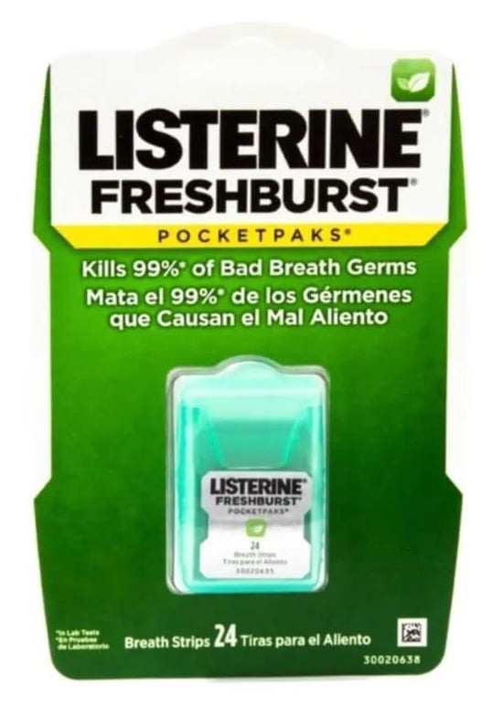 Listerine Freshburst  Damak 24'lü Nefes Tazeleyici