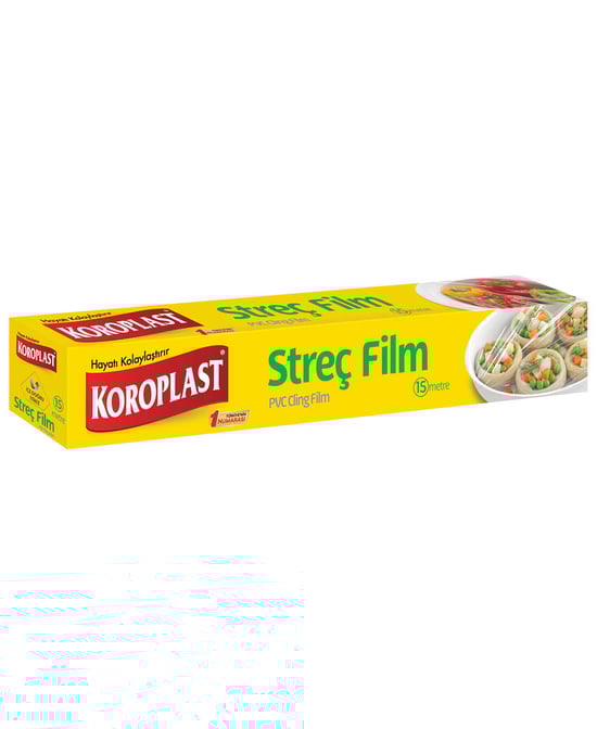 koroplast, streç film, şeffaf folyo, streç poşet, yiyecek poşeti, saklama poşeti, Koroplast Streç Film satın al, Koroplast Streç Film fiyat