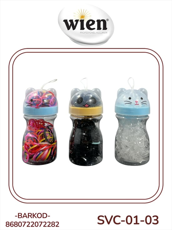 Wien kıl lastik toka figürlü kutu