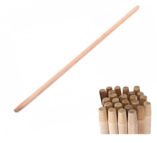 Sapsan Çam Fırça Sapı 120 Cm-Çam Sap