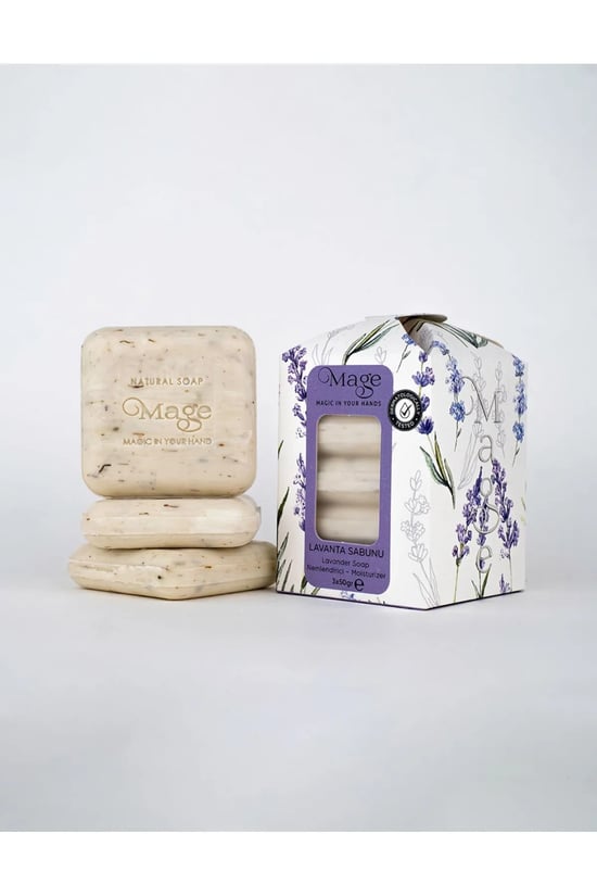 MAGE DOĞAL LAVANTA SABUNU 150GR -  3x50 GR