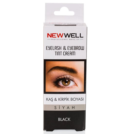 New Well Derma Kaş Ve Kirpik Boyası Siyah