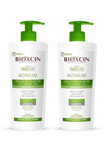 Bioxcin Acnium Yüz Yıkama Jeli Sebum Dengeleyici 500 ml