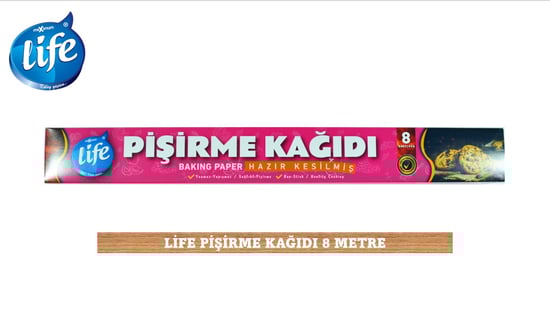Life Pişirme Kağıdı 8 Metre