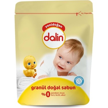 Dalin Doğal  Granül Sabun Toz Deterjan 1000 Gr