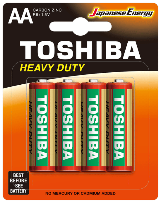 TOSHIBA R6KG BLS. KALEM PİL 4LÜ