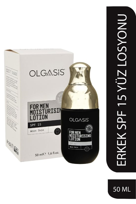 Olgasis Formen Spf 15 Lotion | Tıraş Sonrası Yenileyici & Nemlendirici Erkek Cilt Losyonu - 50ml