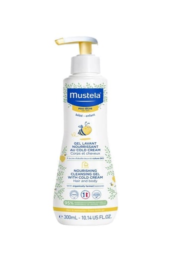 Mustela Cold Cream İçeren Besleyici Temizleme Jeli 300 ml