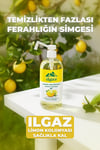Ilgaz Pompalı Limon Kolonyası 80 Derece 750 ml