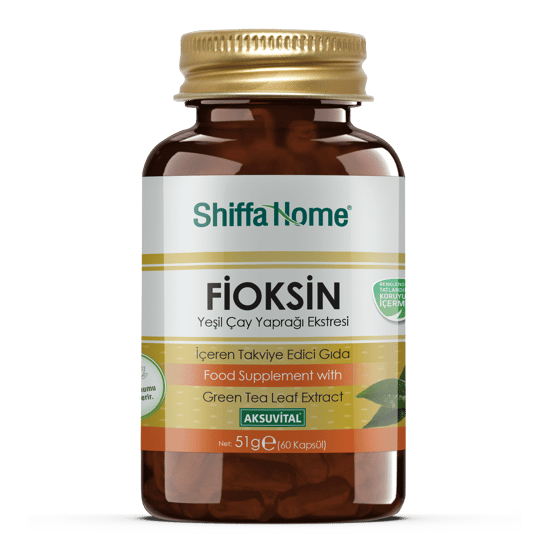 Aksuvital Fioksin Yeşil Çay Yaprağı Ekstresi Kapsül