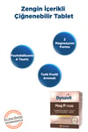 Dynavit Mag Focus 15 Çiğneme Tableti- Magnezyum Malat, Magnezyum Sitrat, Fosfotidilserin, Taurin