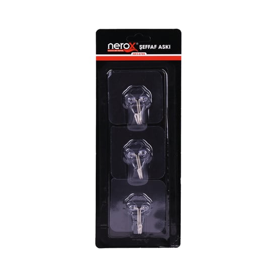 NEROX ASKI Mini Şeffaf Sticker 3'lü NRX-0785