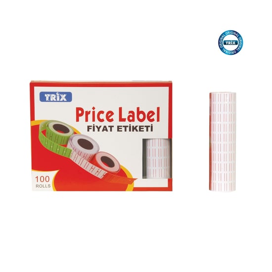 Trix Fiyat Etiketi Beyaz 600'lü