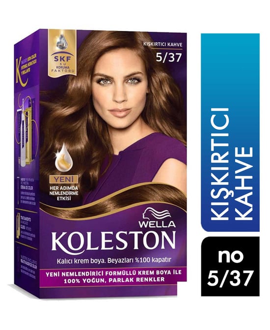 Koleston Saç Boyası no 5/37 Kışkırtıcı Kahve