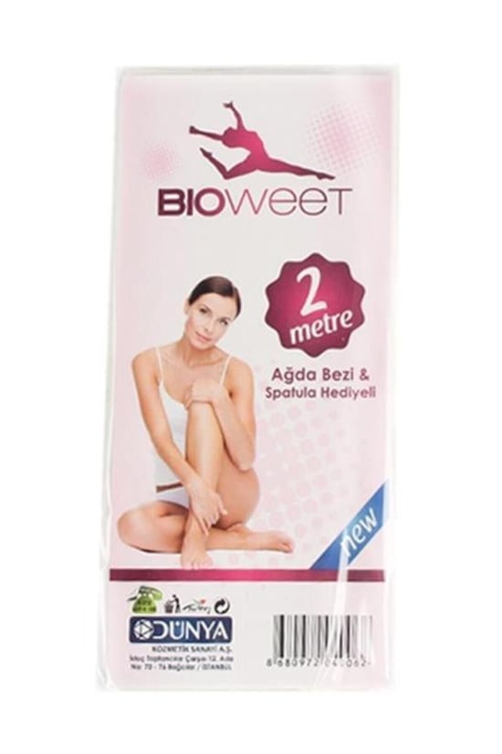 Biowet Ağda Bezi 2 Metre Spatula Hediye