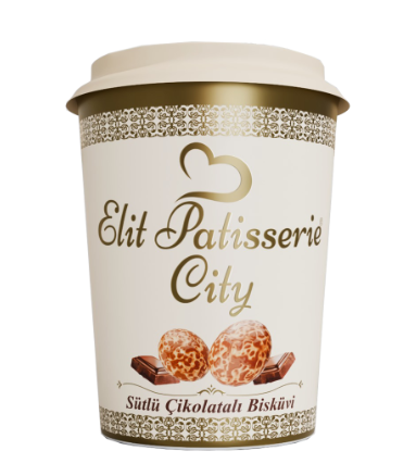 ELİT PATİSSERİE CİTY SÜTLÜ ÇİKOLATALI KAPLAMALI BİSKÜVİ 100G