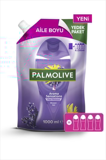 Palmolive Duş Jeli Yedek Paket Aroma Sensations 1000 ml