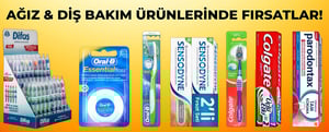 Ağız Ve Diş Bakım Ürünlerinde Dev Fırsatlar! kampanya resmi
