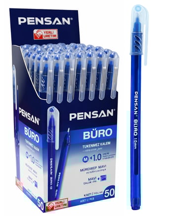 Pensan Büro Tükenmez Kalem Mavi