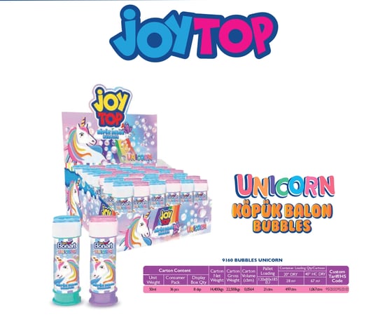 Bonart Unıcorn Kopuk Balon (Lisanslı)