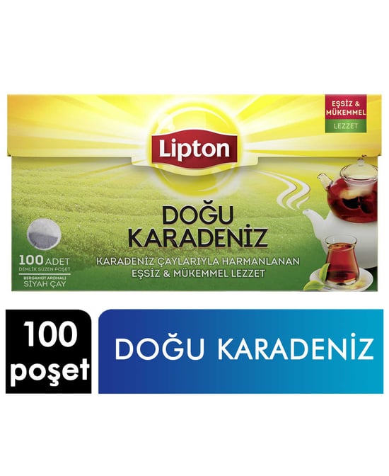 lipton, lipton çay, karadeniz çayı, poşet çay, demlik poşet çay, lipton karadeniz çayı, bergamot aromalı çay
