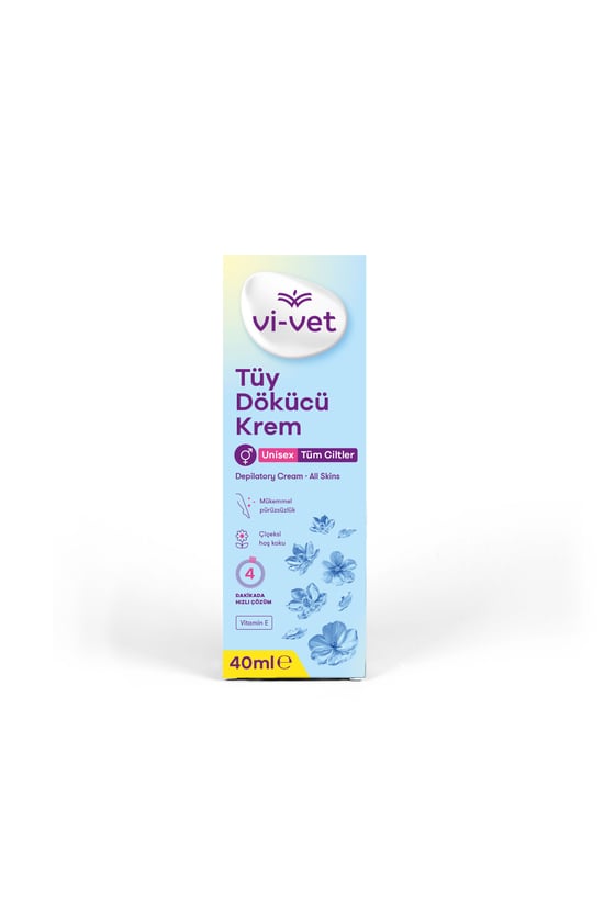 Vivet Tüm Ciltler Tüy Dökücü Krem 40ML